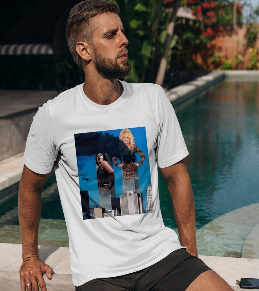 Tim Curry Dolly Parton Twin Towers 9 11 T-Shirt