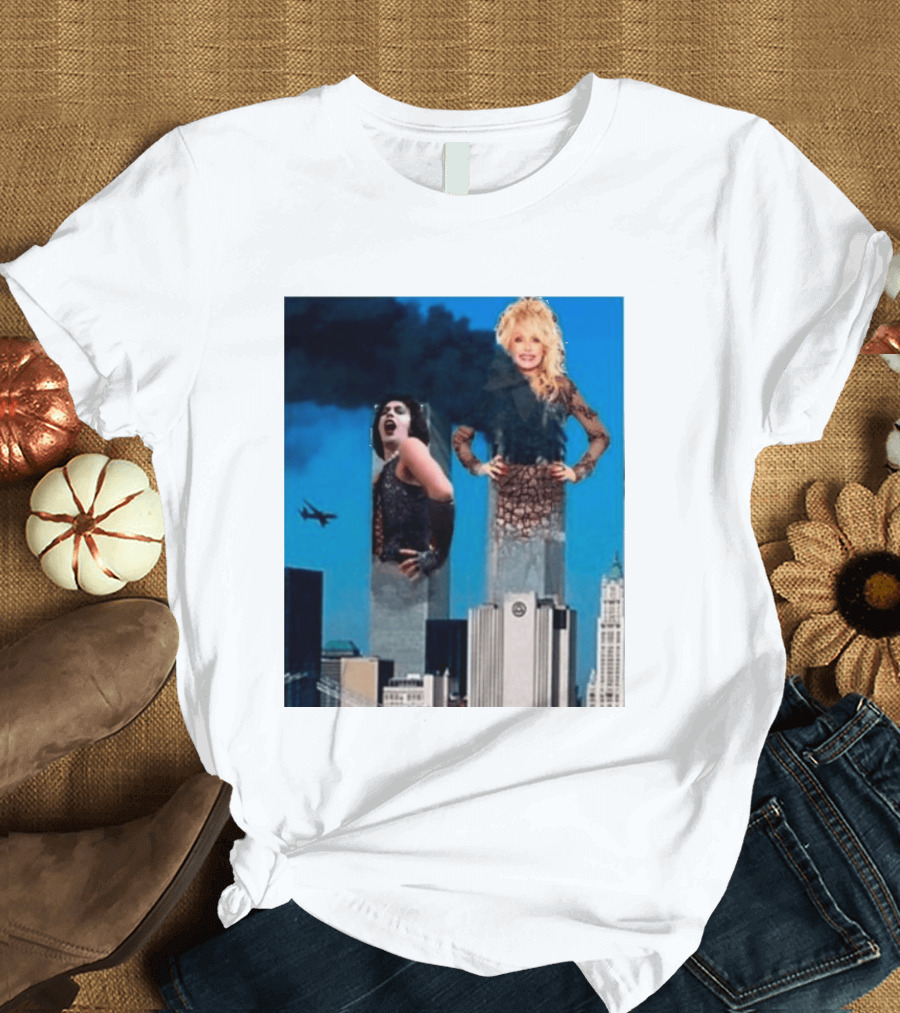 Tim Curry Dolly Parton Twin Towers 9 11 T-Shirt