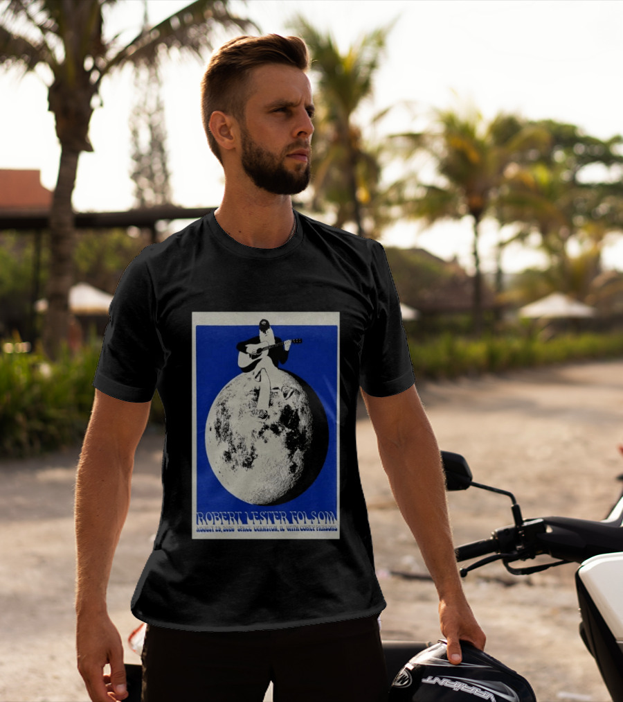 Robert Lester Folsom August 29 2026 Evanston IL Space Concert With Corey Parsons T-Shirt