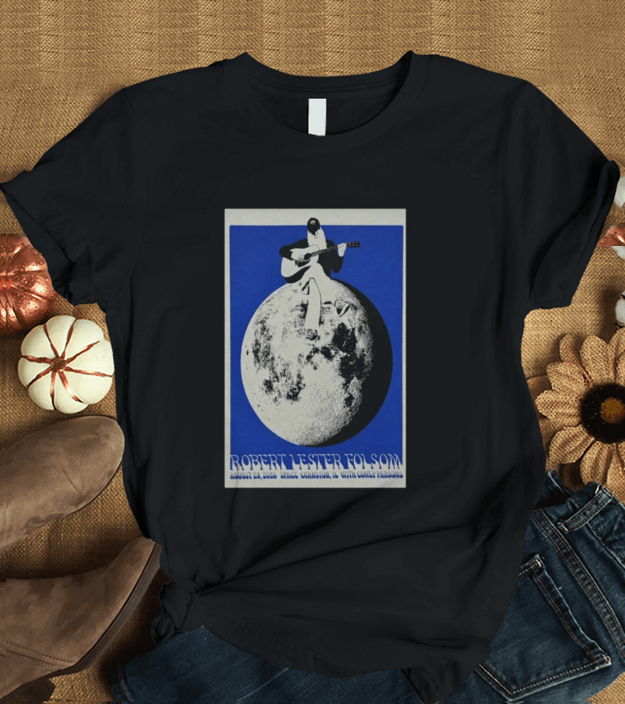 Robert Lester Folsom August 29 2026 Evanston IL Space Concert With Corey Parsons T-Shirt