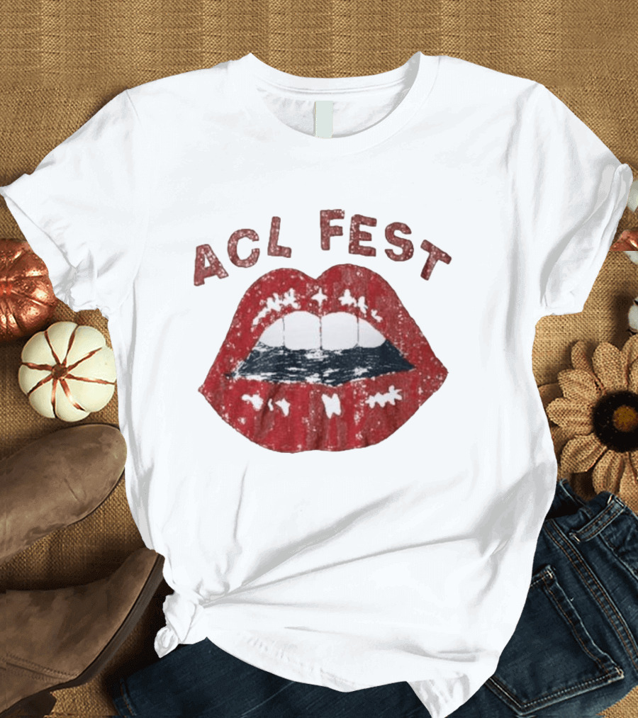 ACL Austin City Limits Fest 2026 Imogene X Willie Lips Lineup T-Shirt