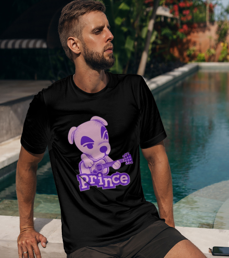 KK Slider Prince Life Is Just A Party And Parties Aren't Meant To Last Purple Guitar T-Shirt