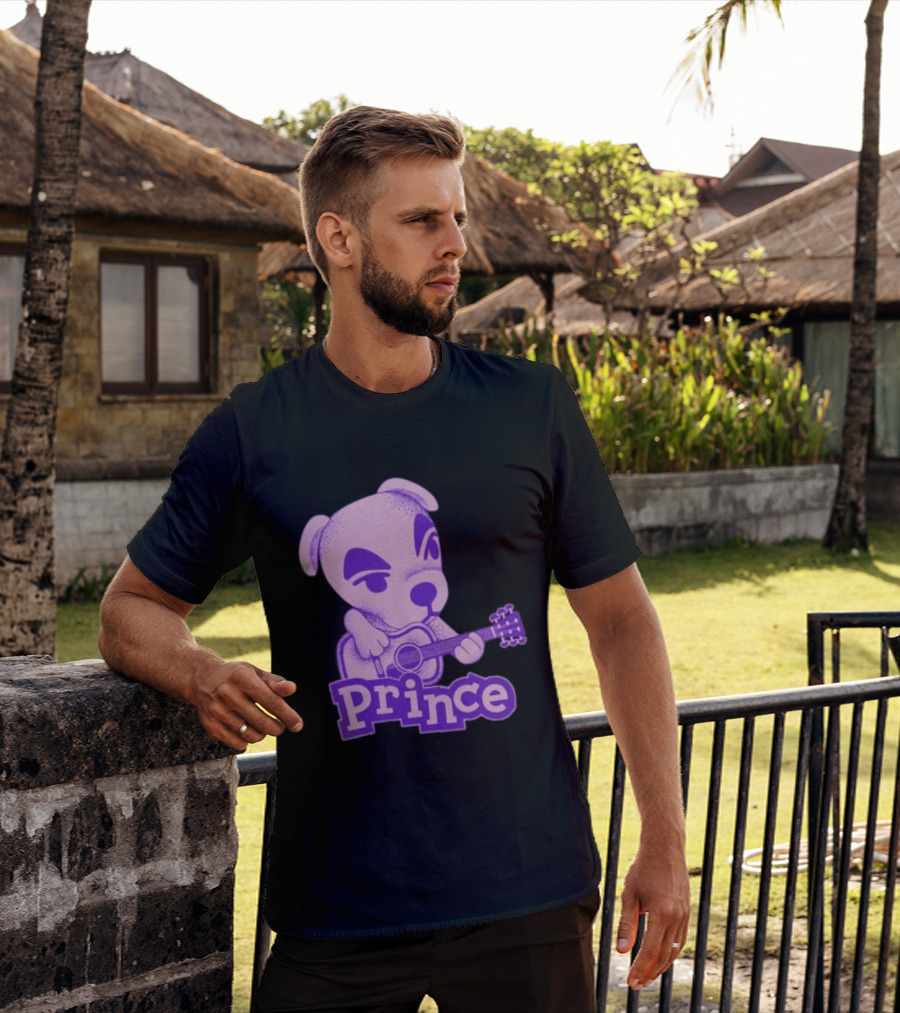 KK Slider Prince Life Is Just A Party And Parties Aren't Meant To Last Purple Guitar T-Shirt