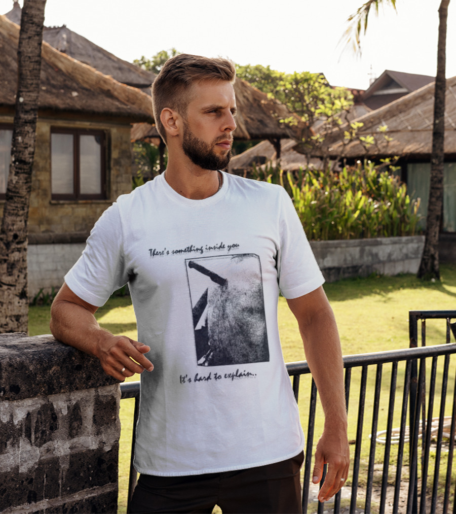 There's Something Inside You It's Hard To Explain Rectangle Shape T-Shirt