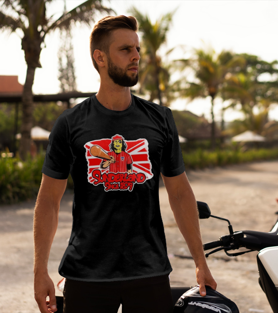 Sunderland Since 1879 Warrior Football Soccer Union Jack T-Shirt