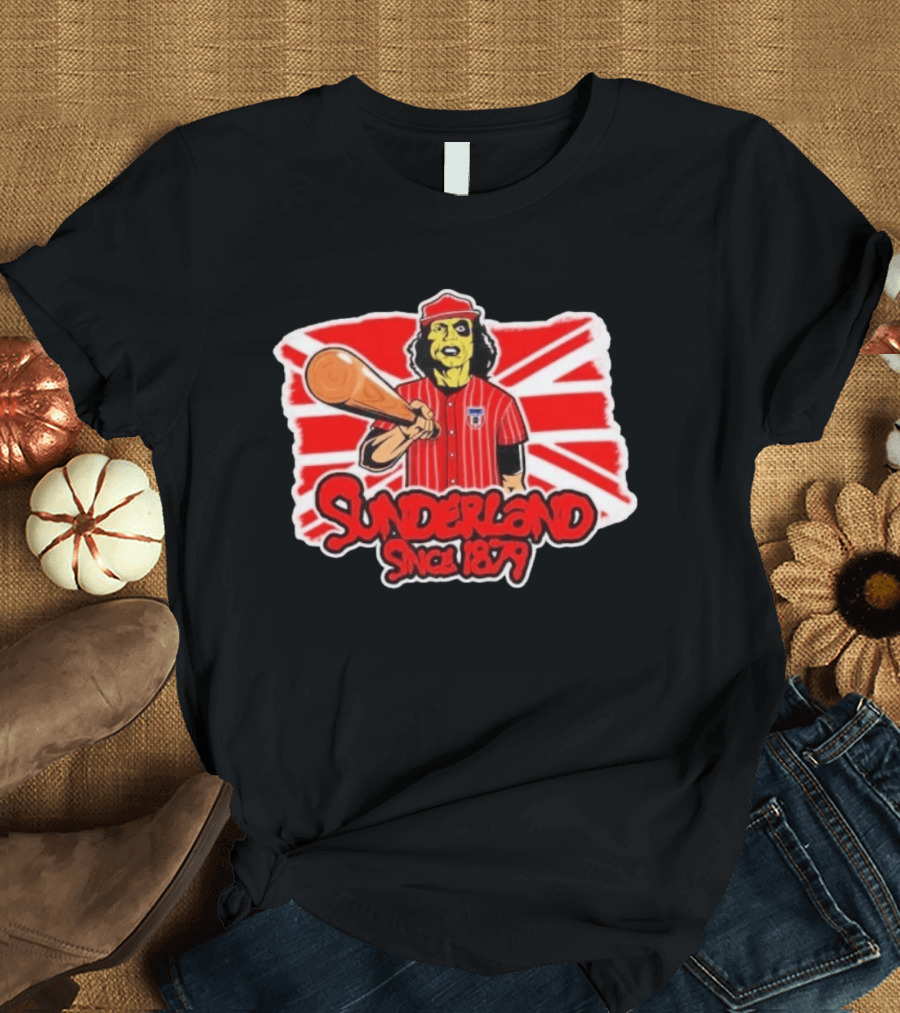 Sunderland Since 1879 Warrior Football Soccer Union Jack T-Shirt