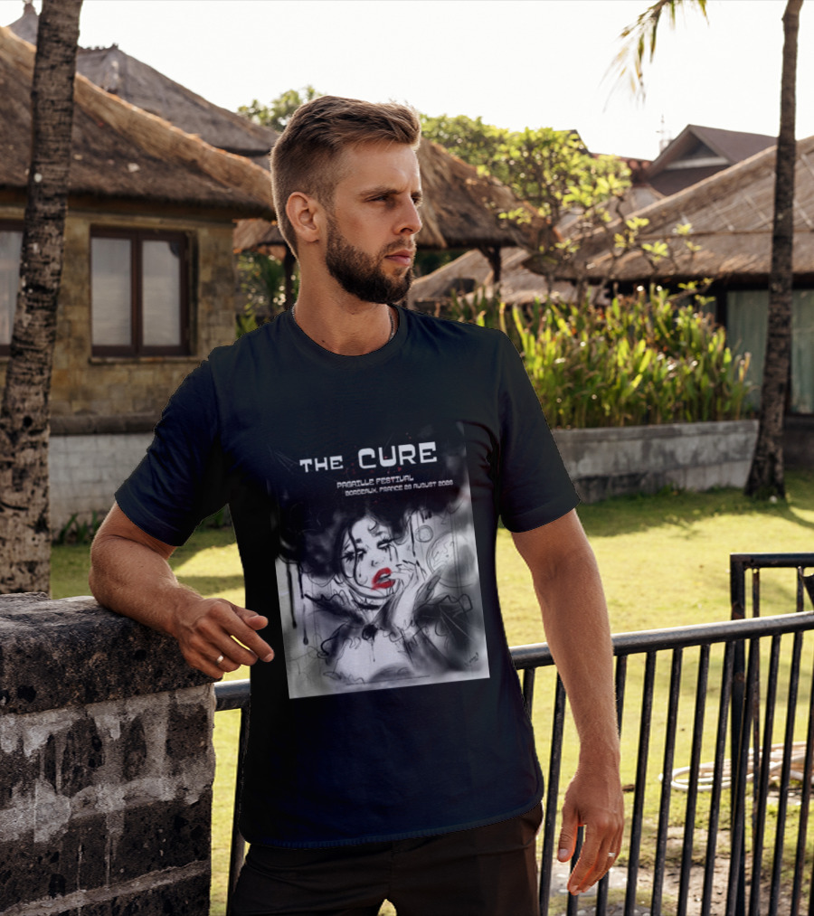 The Cure Pagaille Festival Bordeaux France 28 August 2026 Event T-Shirt