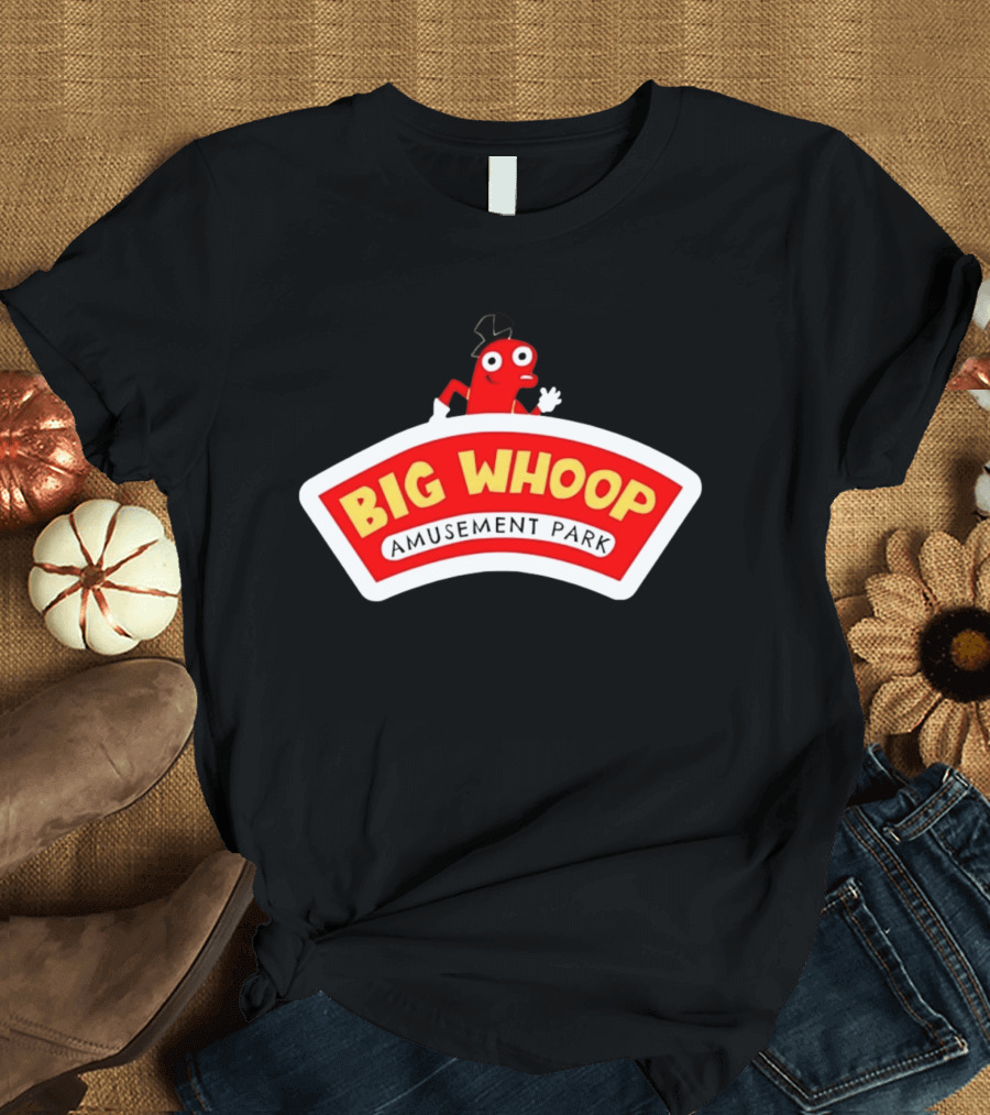 Big Whoop Amusement Park Secret Of Monkey Island T-Shirt