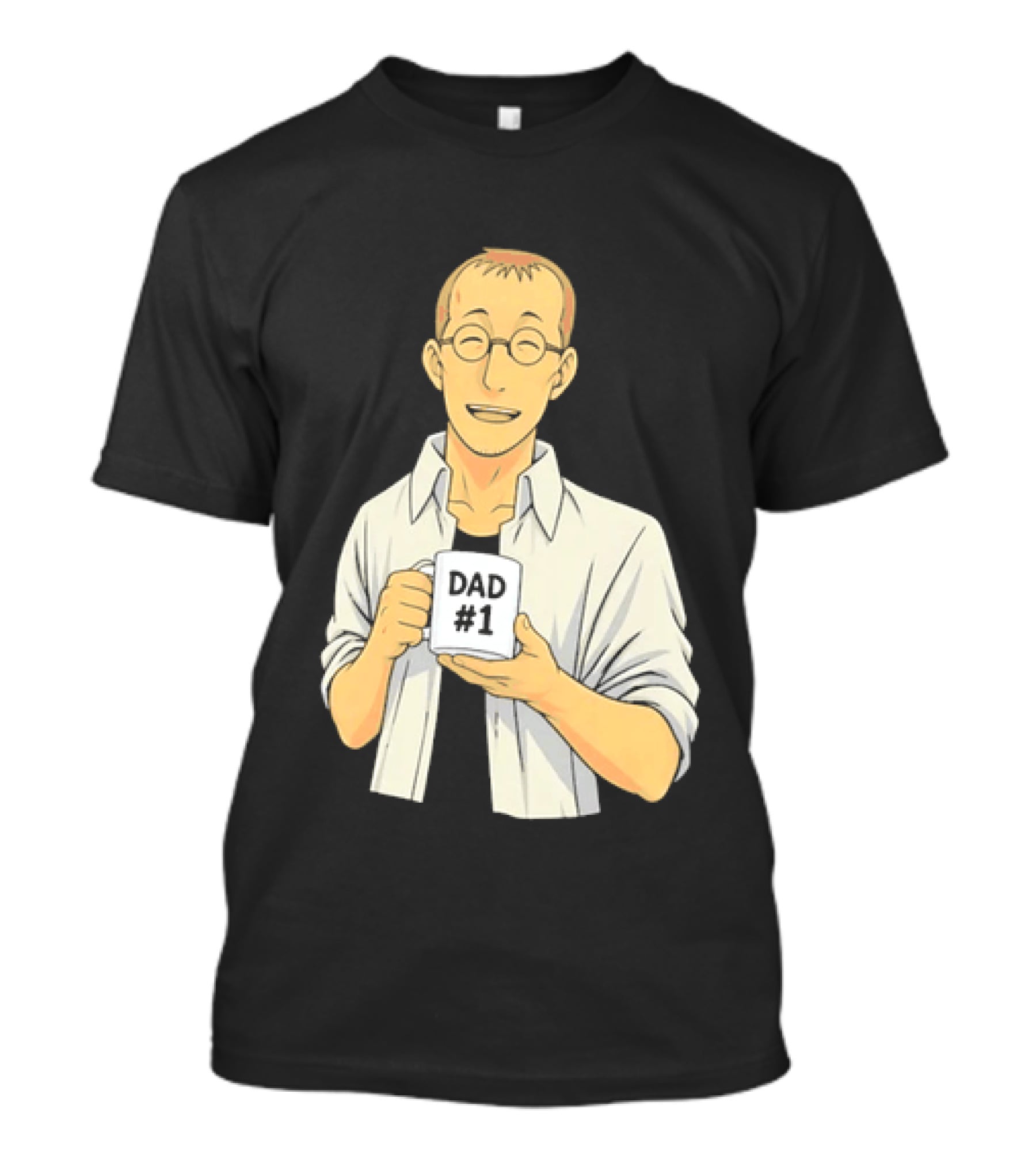 Fatherhood Number 1 Dad T-Shirt