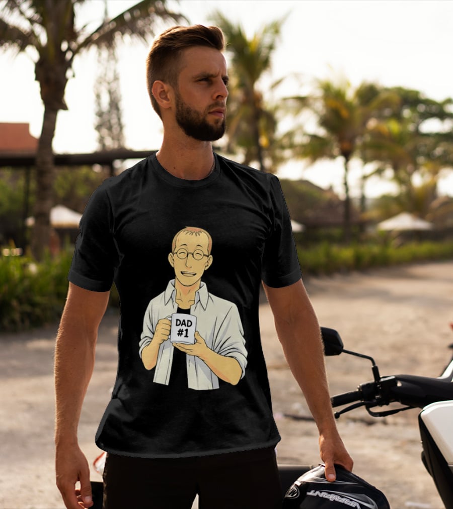 Fatherhood Number 1 Dad T-Shirt