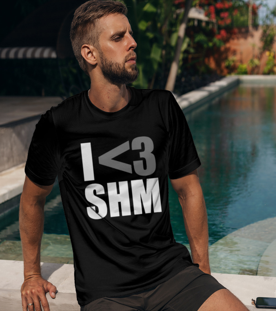 I Love Swedish House Mafia SHM Enthusiast Black T-Shirt