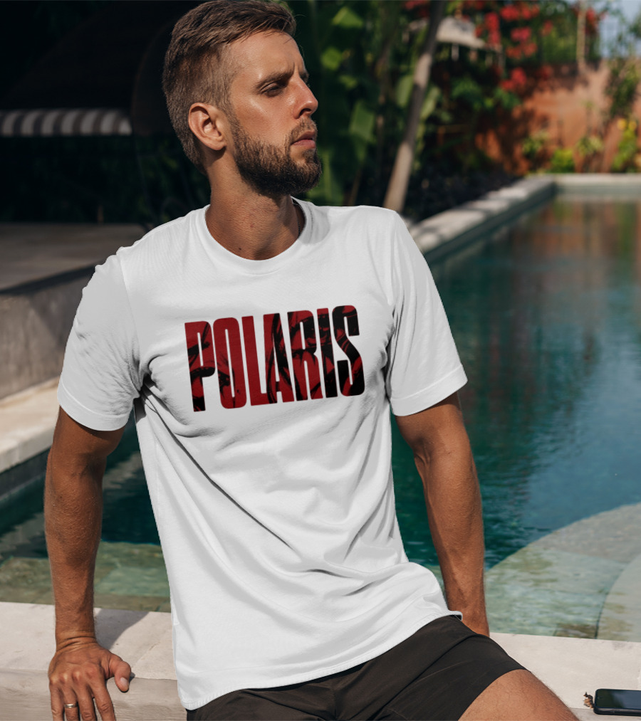 Armada Store Polaris Extermination Graphic Red And Black T-Shirt