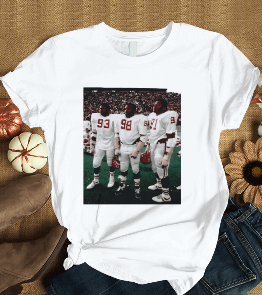 Oklahoma Sooners Football Players 93 98 91 On Field Sports Team Fan Gear T-Shirt