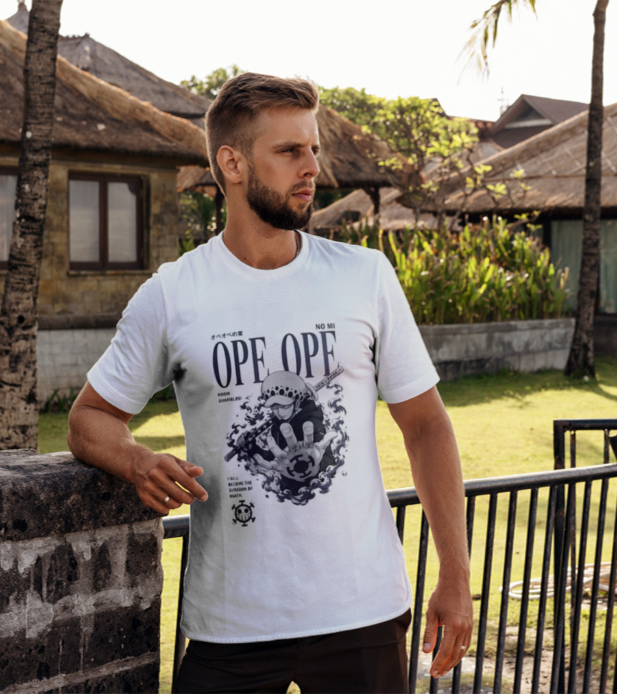 Ope Ope No Mi Trafalgar Law Surgeon Of Death One Piece T-Shirt