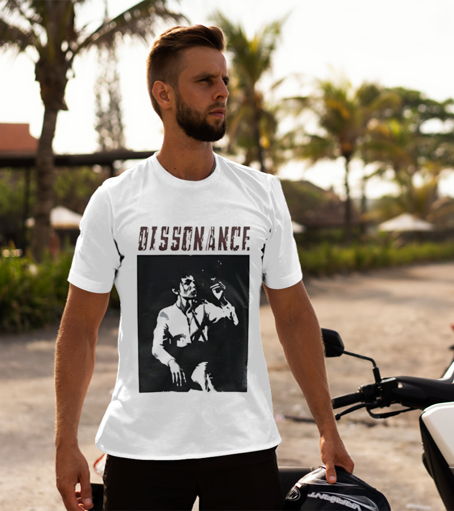 Dissonance Bruce Lee Distressed T-Shirt
