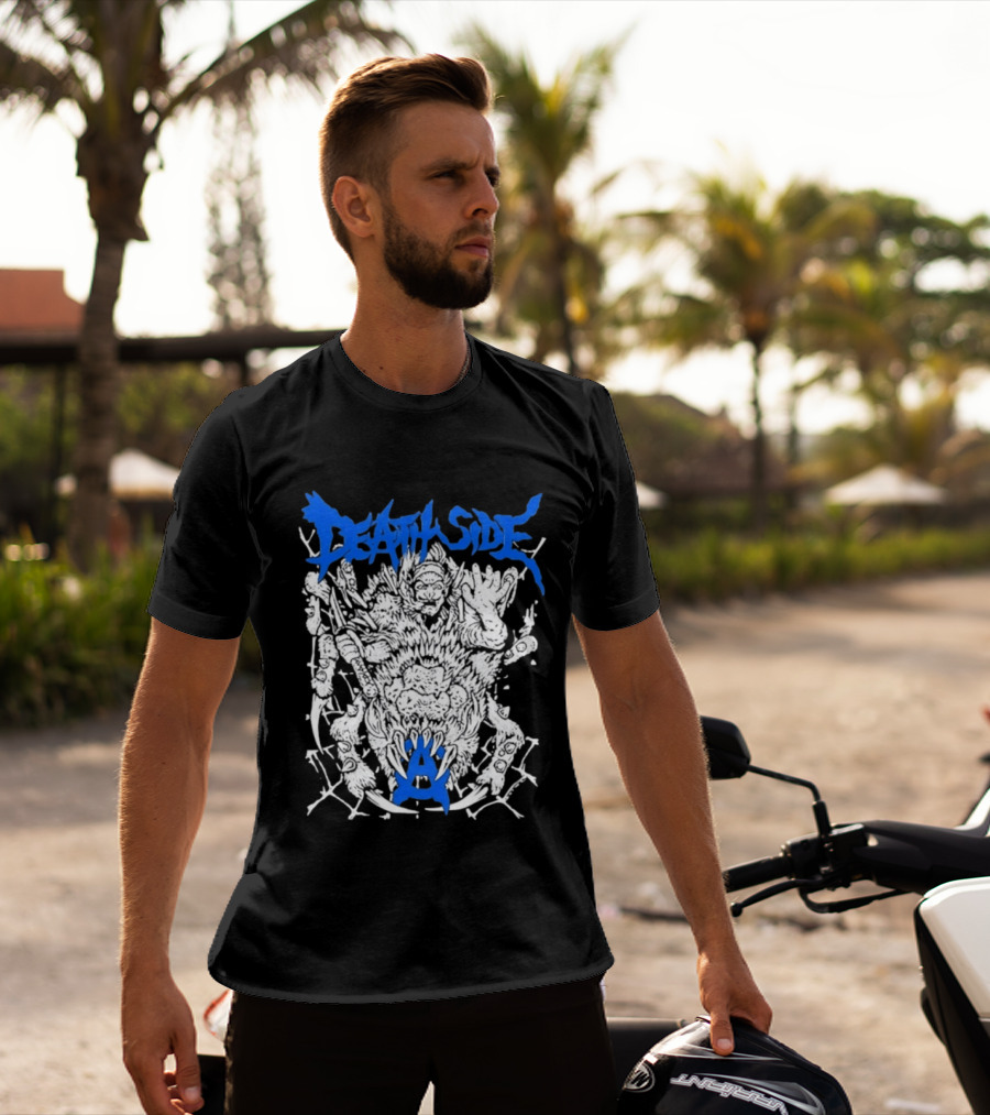 Death Side Band Hardcore Punk Anarchy Monster T-Shirt