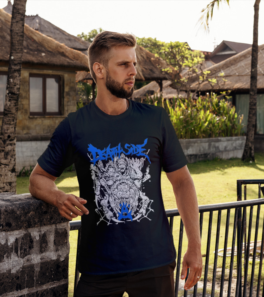Death Side Band Hardcore Punk Anarchy Monster T-Shirt