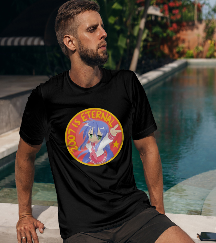 Konata Izumi 2007 Is Eternal Lucky Star Anime T-Shirt