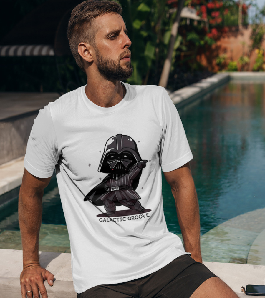Star Wars Darth Vader Galactic Groove Chibi T-Shirt
