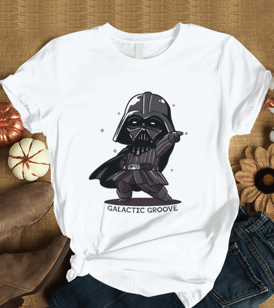 Star Wars Darth Vader Galactic Groove Chibi T-Shirt
