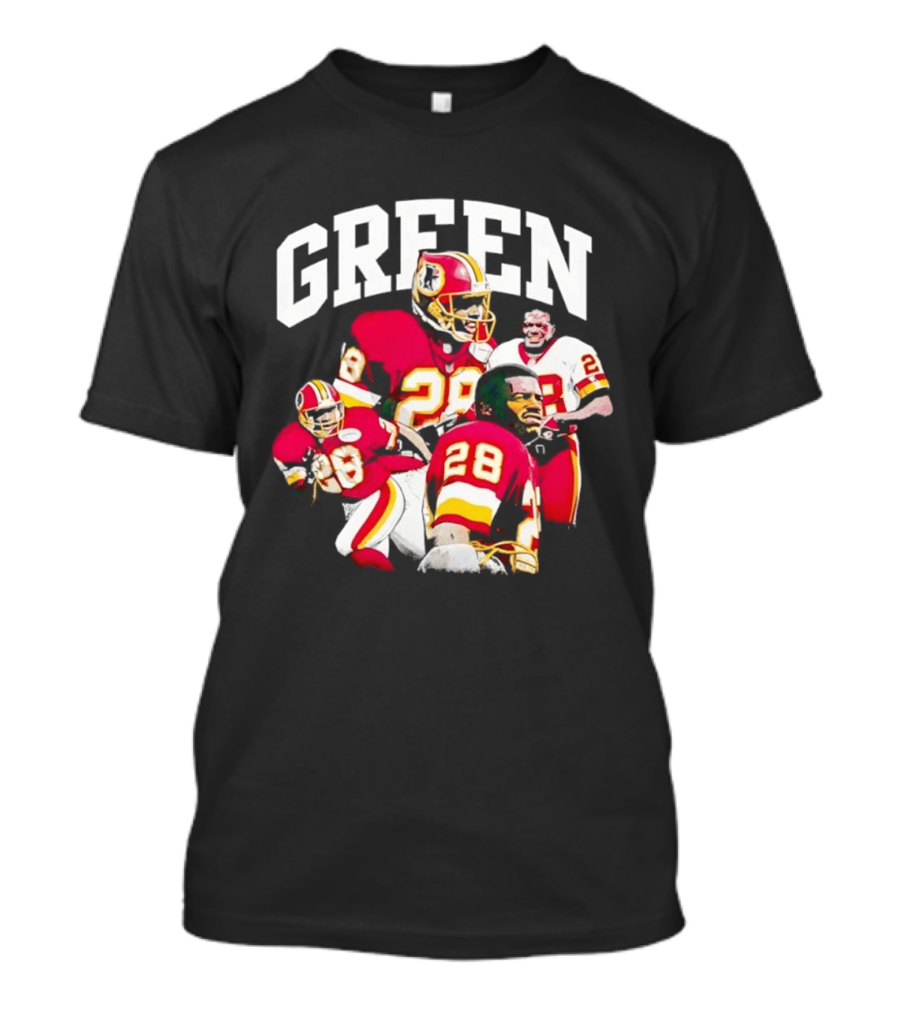 Darrell Green 28 Washington Football Legends Redskins NFL T-Shirt