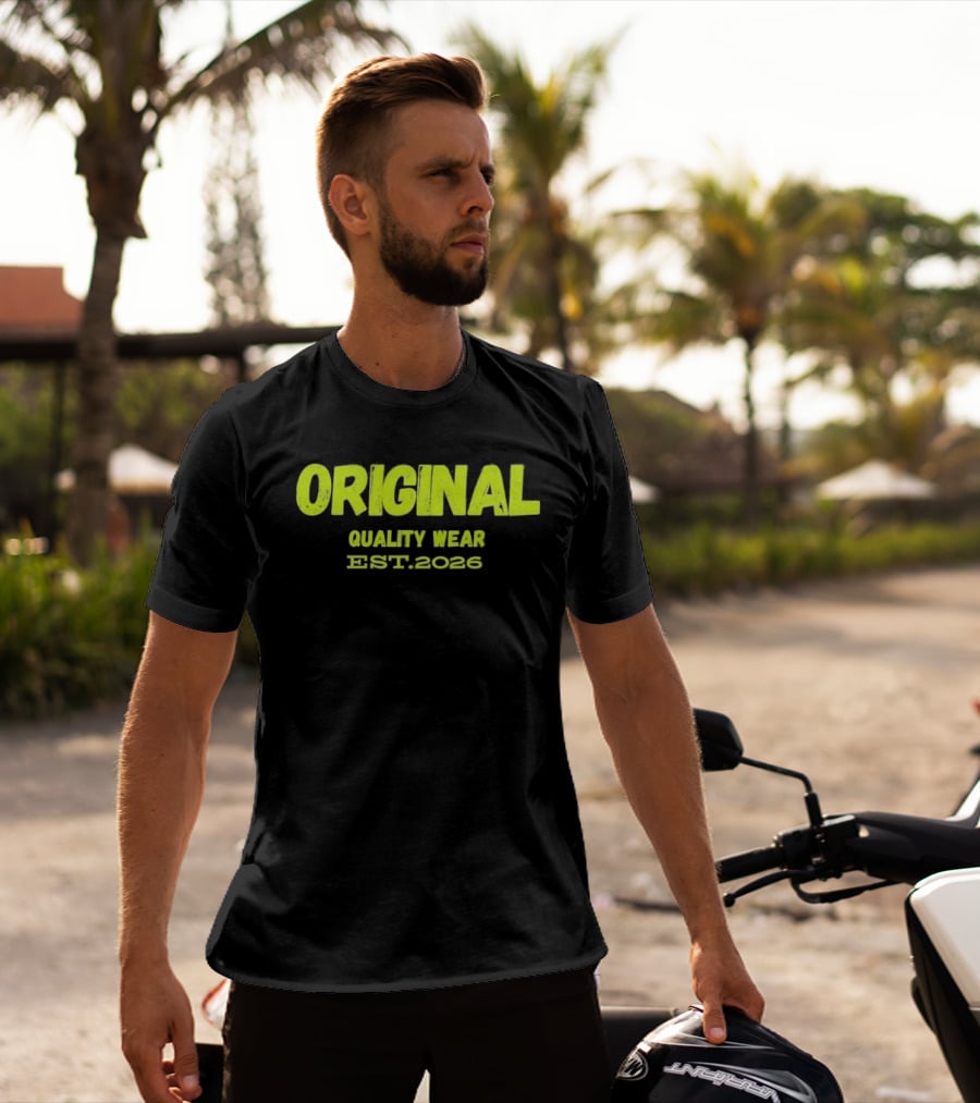 Original Quality Wear Established 2026 T-Shirt