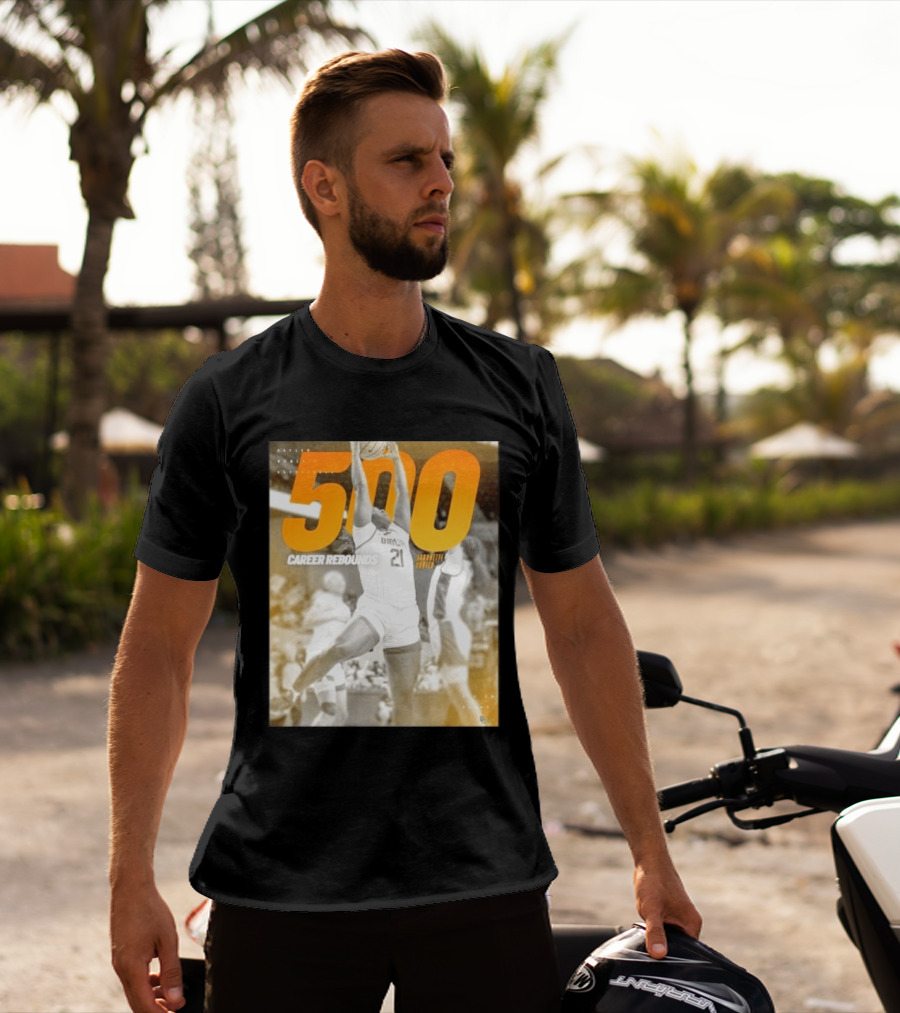 Baylor Bears Aaronette Vonleh 500 Career Rebounds T-Shirt