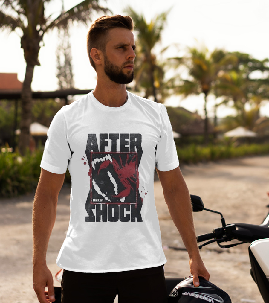 Aftershock Louder Than Life Stinging Lineup Red Splatter T-Shirt