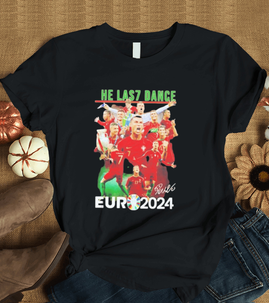 Cristiano Ronaldo He Las7 Dance Euro 2024 T-Shirt