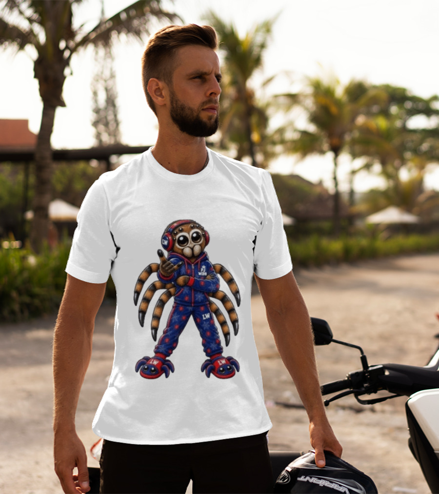 PJ Black Spidey PJ Webb LW Spider Character In Blue Red Outfit T-Shirt