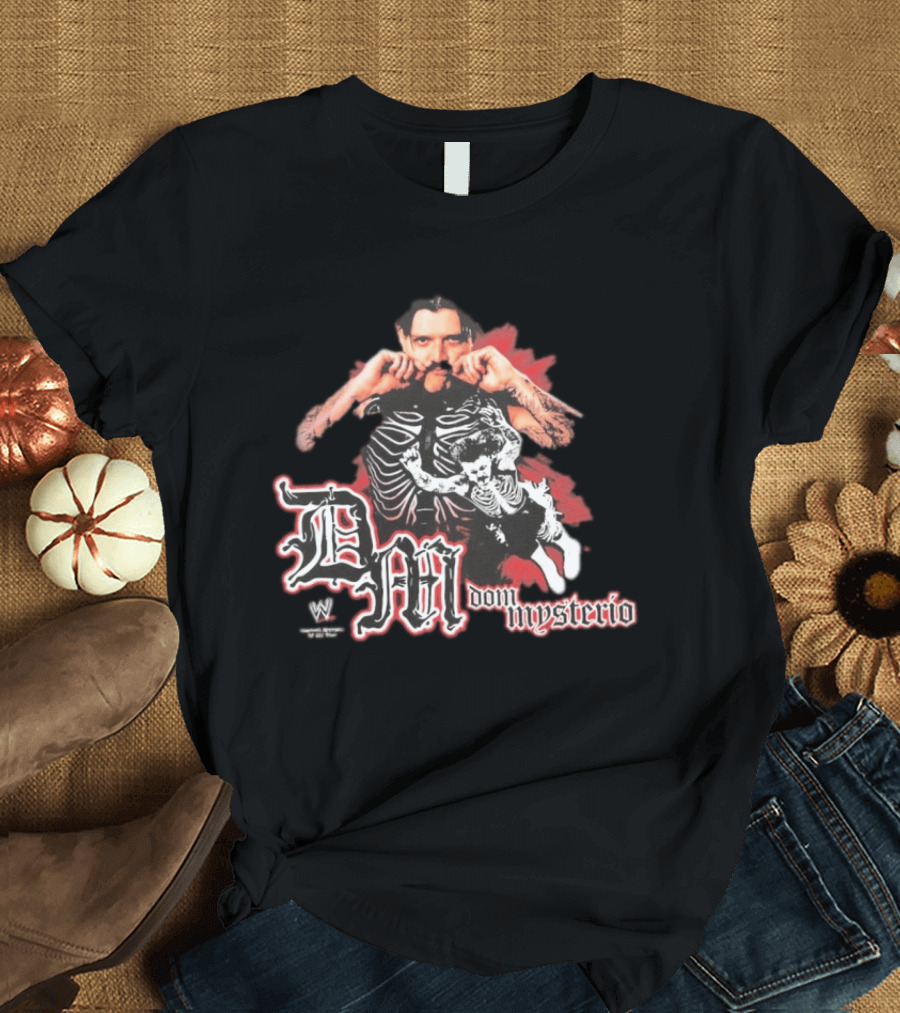 DM Dom Mysterio WWE Skeleton T-Shirt