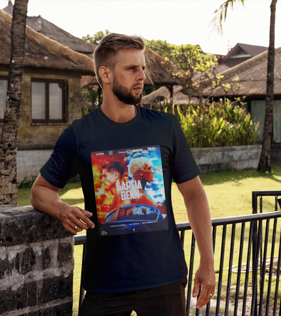 Garcia Vs Benn Live Fight DAZN Mobile Arena Las Vegas September 12th T-Shirt