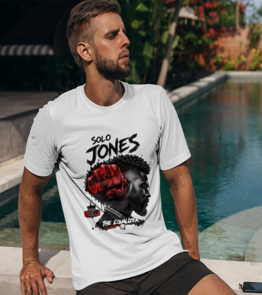 Solo Jones Knuckle Up The Equalizer Red Fist T-Shirt
