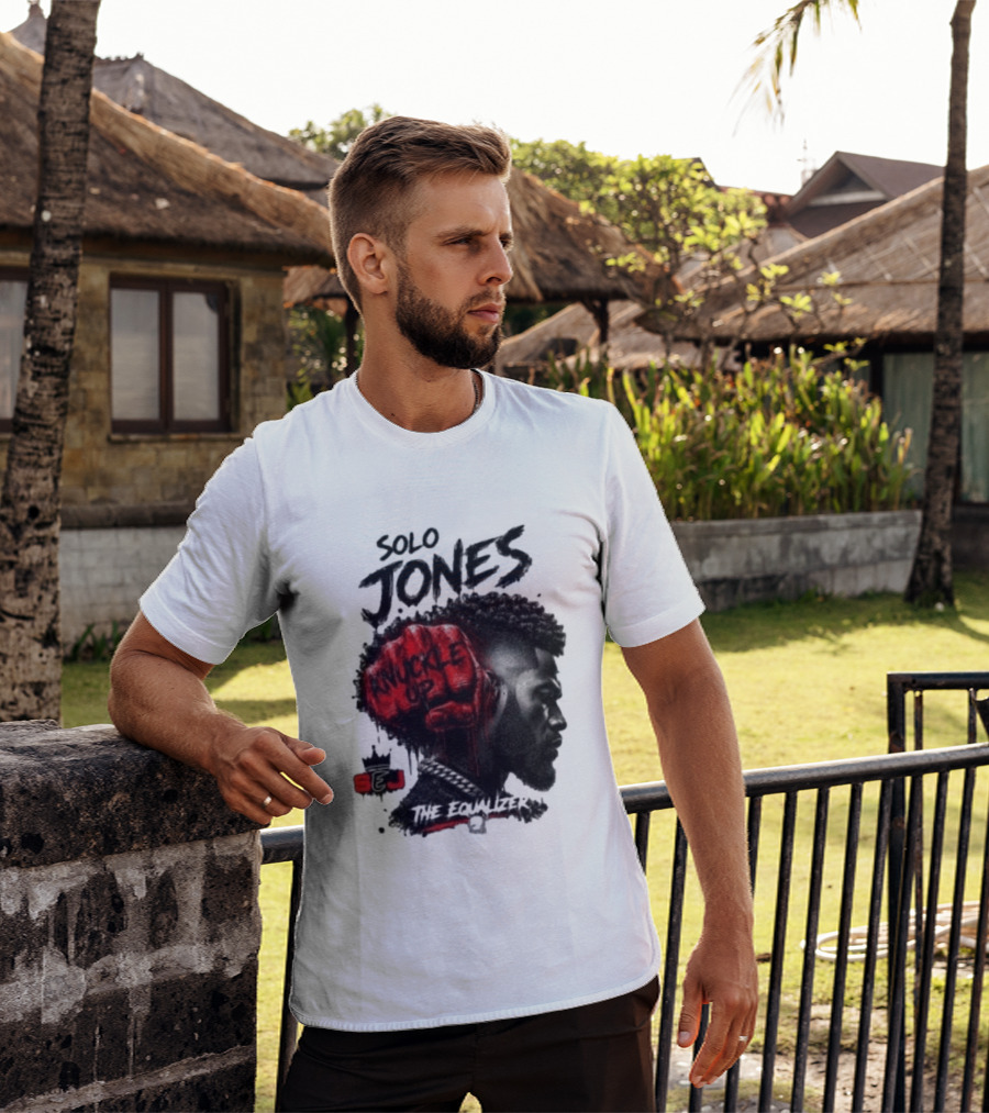 Solo Jones Knuckle Up The Equalizer Red Fist T-Shirt