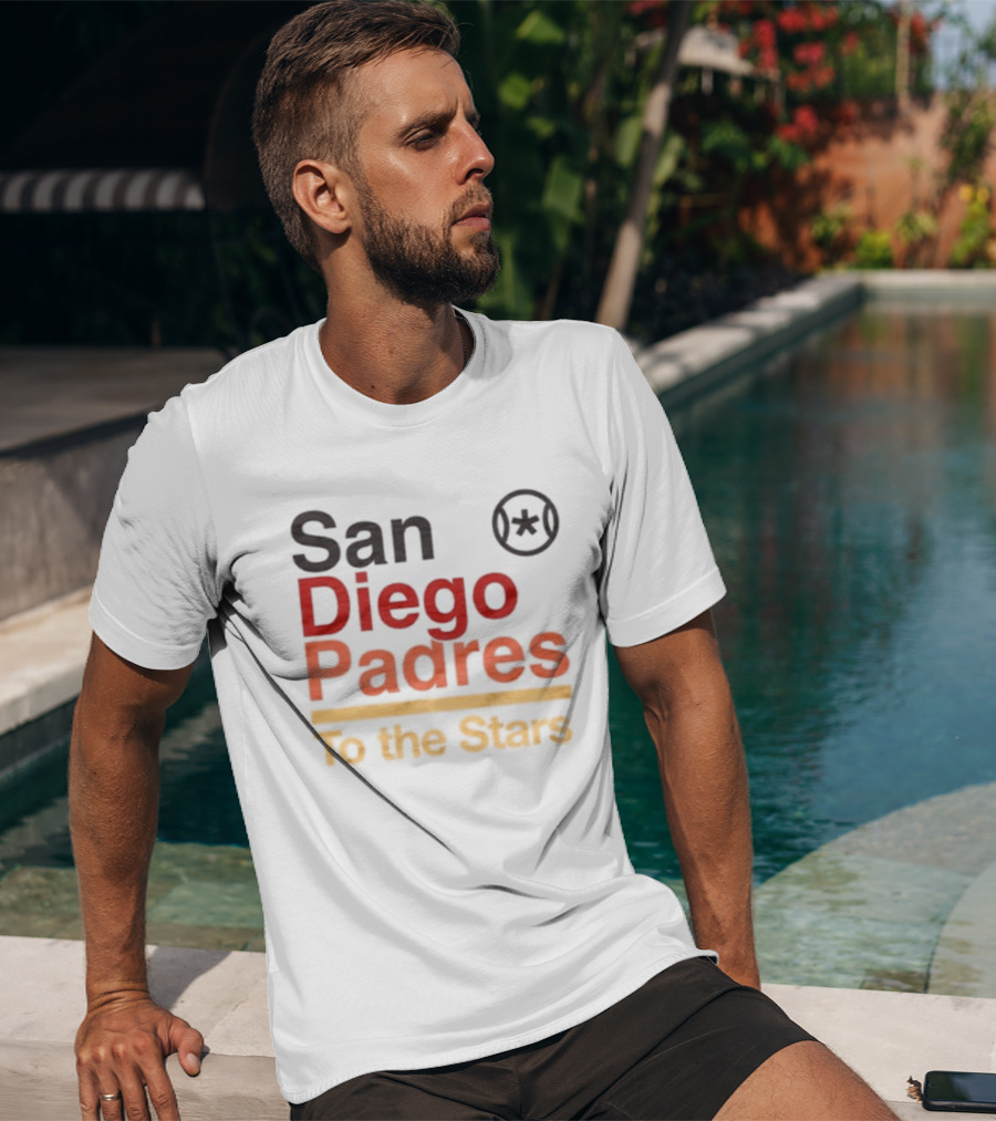San Diego Padres To The Stars TTS X Homage Classic Ash T-Shirt