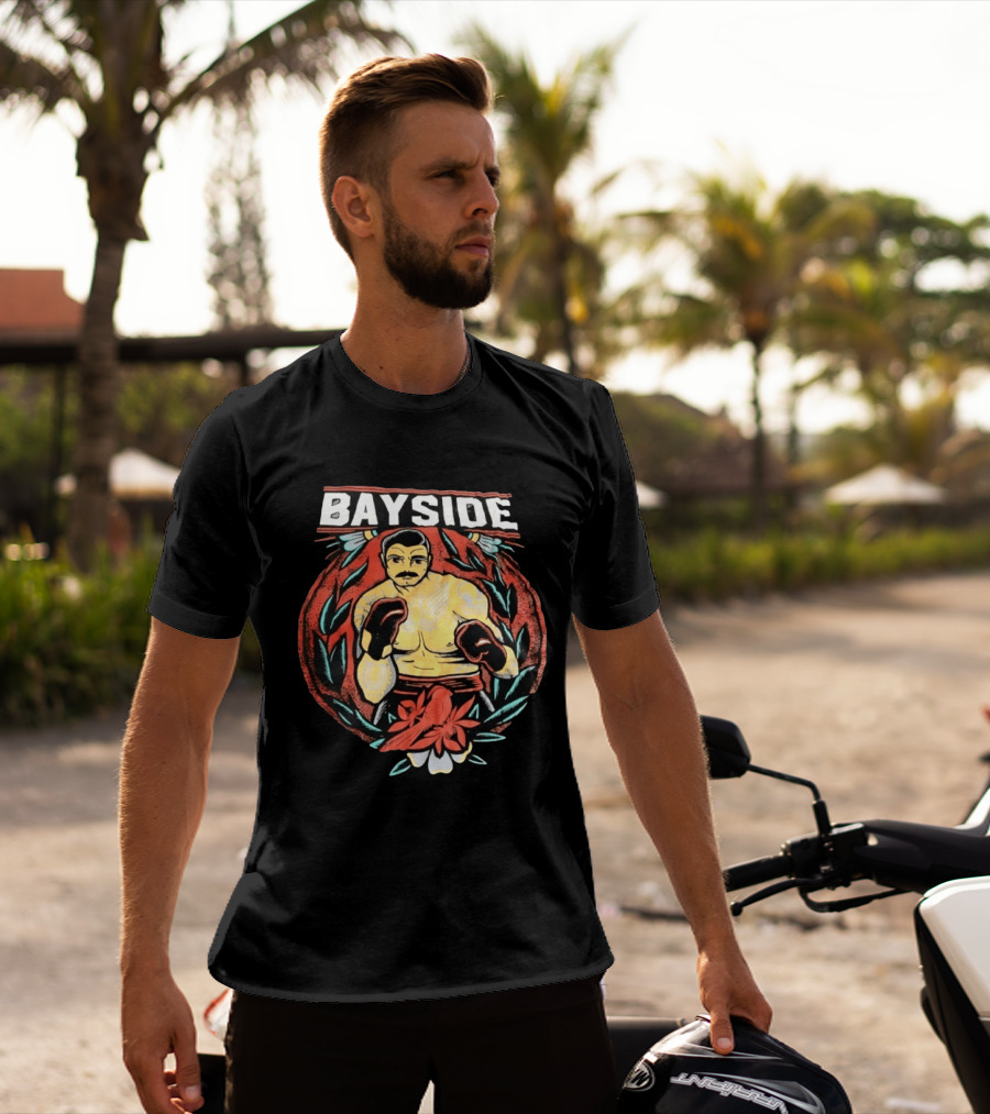 Bayside Boxer Tattoo Alternative Rock T-Shirt