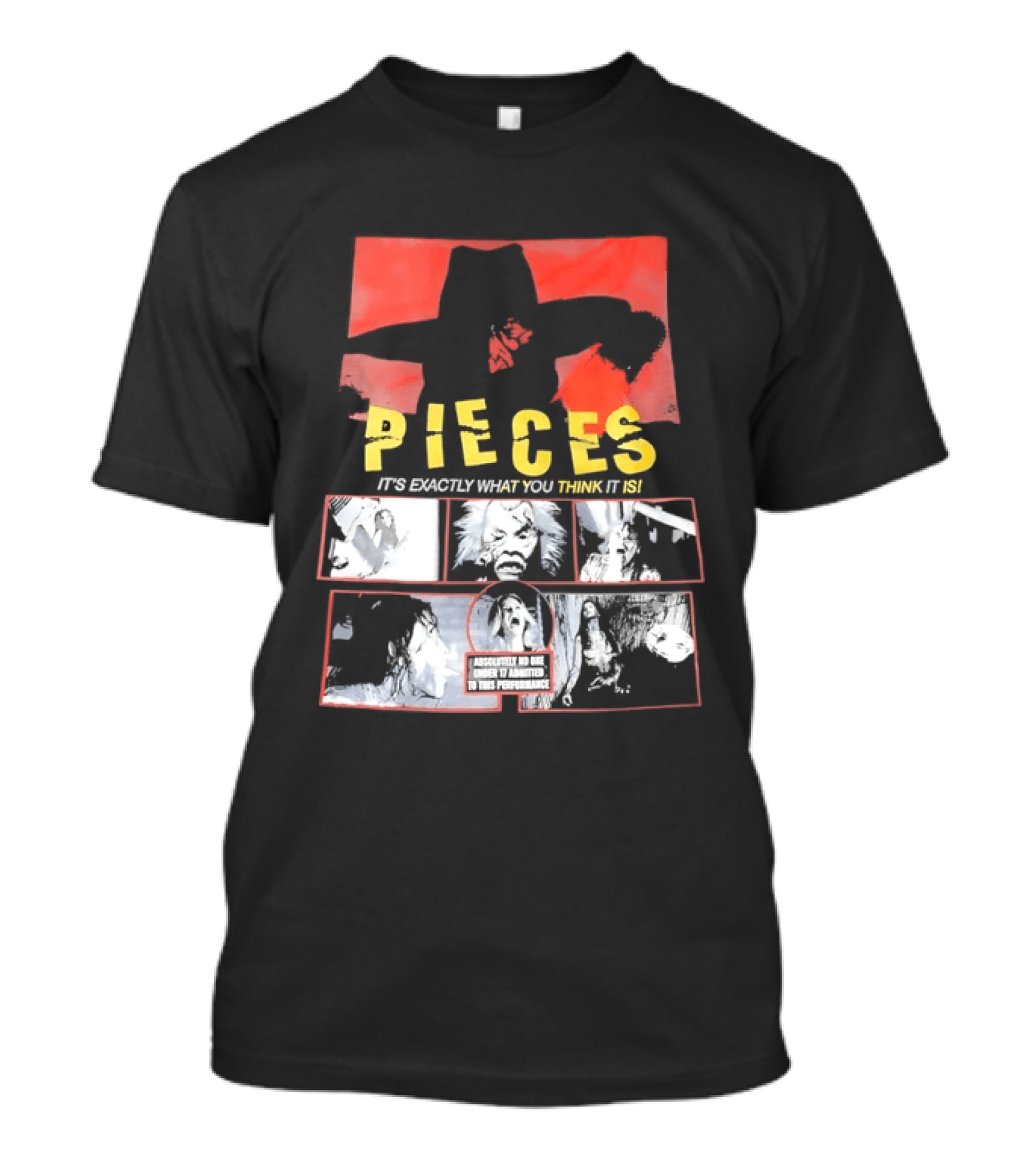 Pieces It's Exactly What You Think It Is Puzzle Collage T-Shirt