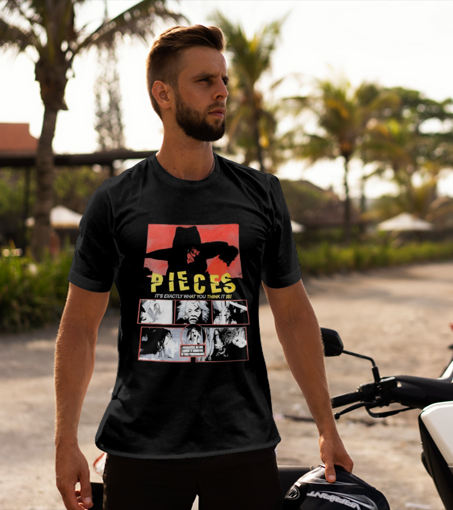 Pieces It's Exactly What You Think It Is Puzzle Collage T-Shirt