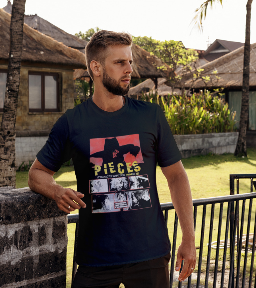 Pieces It's Exactly What You Think It Is Puzzle Collage T-Shirt