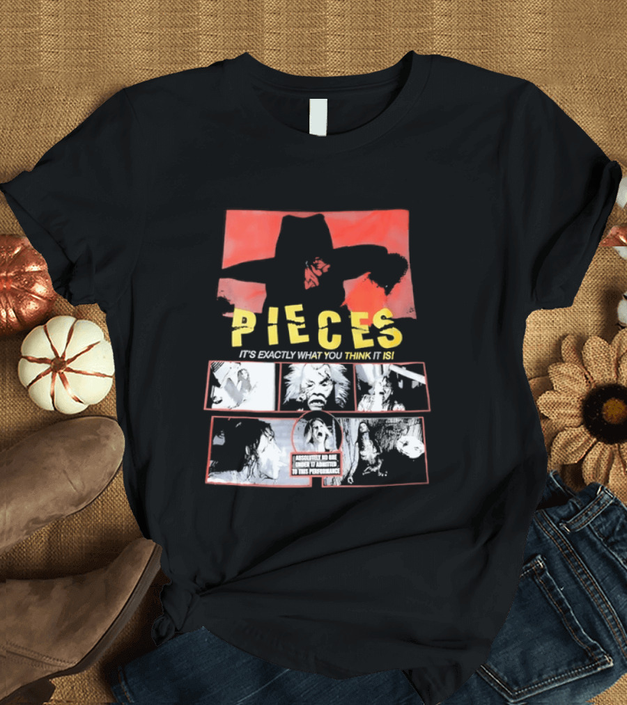 Pieces It's Exactly What You Think It Is Puzzle Collage T-Shirt