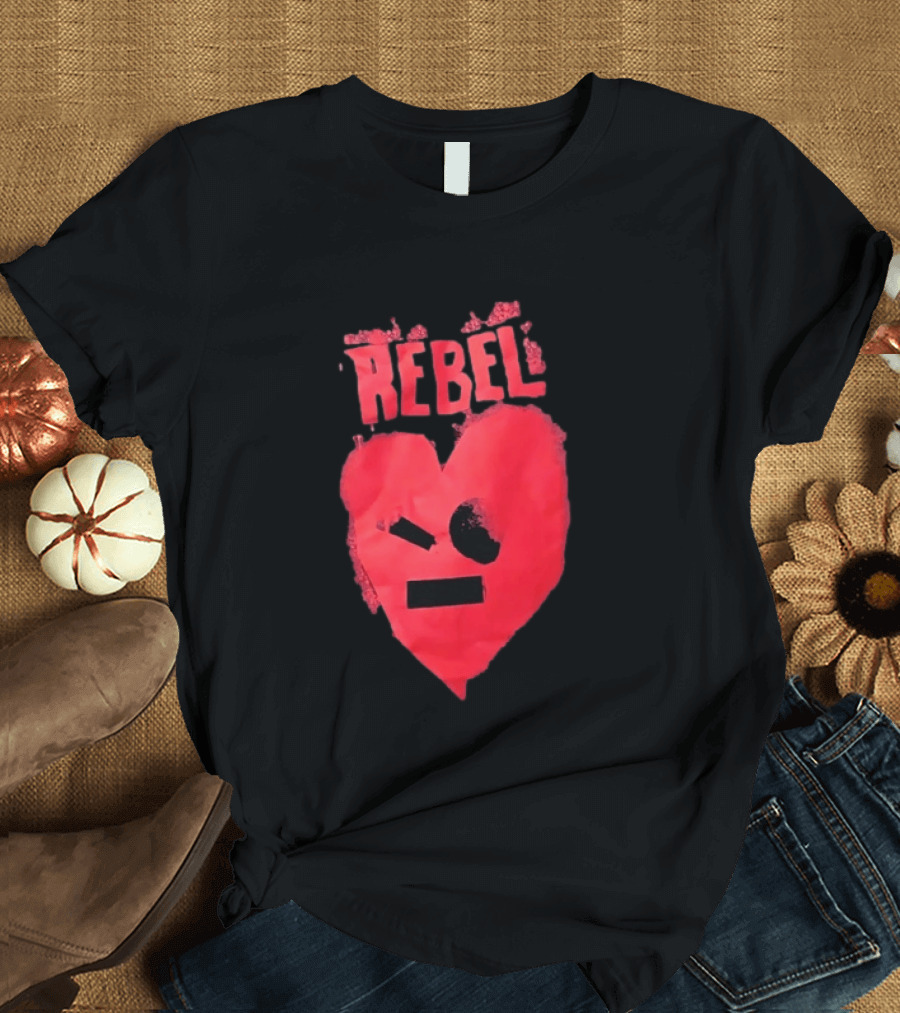 Rebel Heart Spray Paint Street T-Shirt