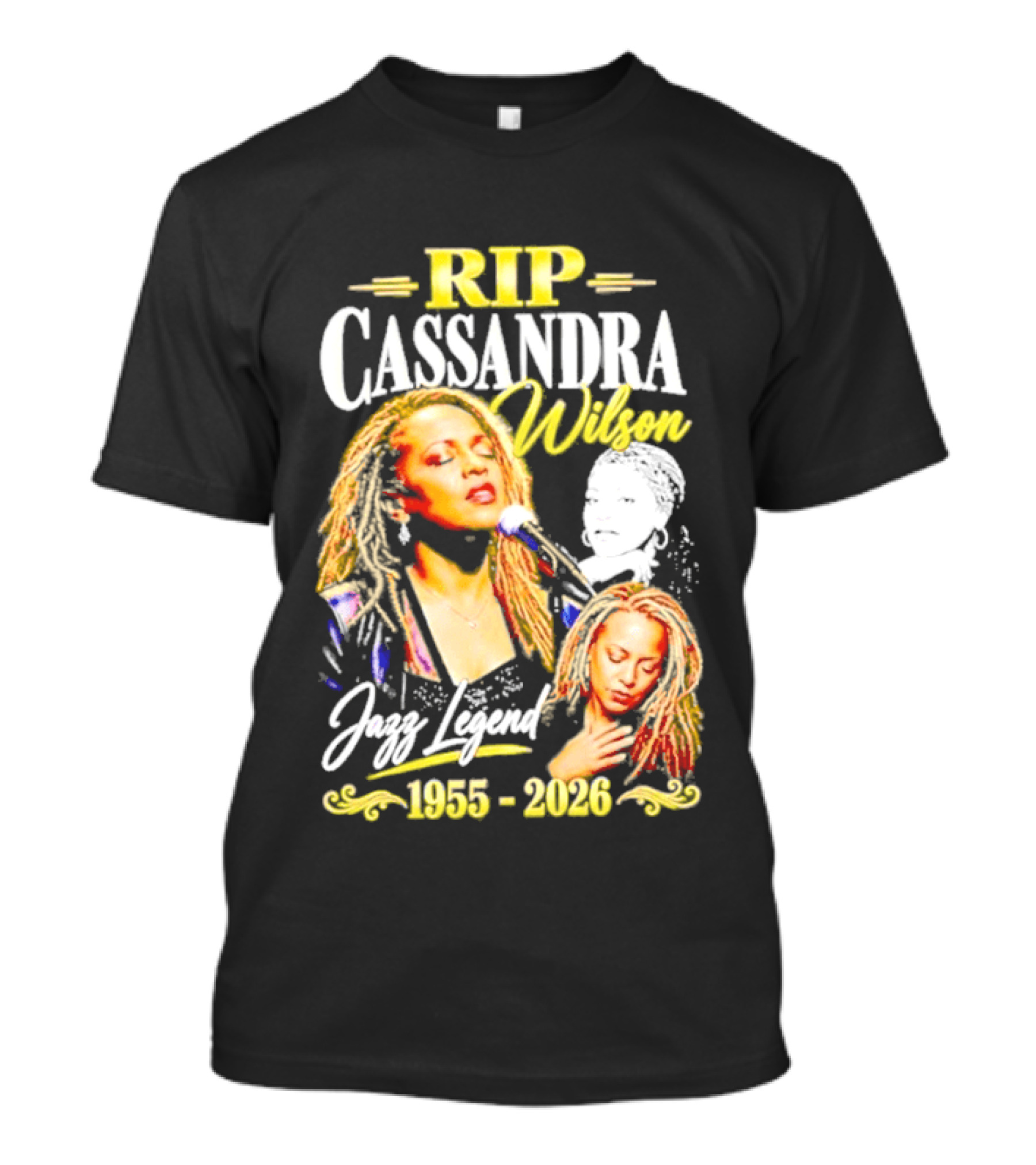 RIP Cassandra Wilson Jazz Legend 1955 2026 T-Shirt