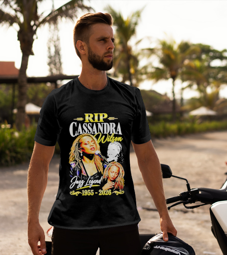 RIP Cassandra Wilson Jazz Legend 1955 2026 T-Shirt