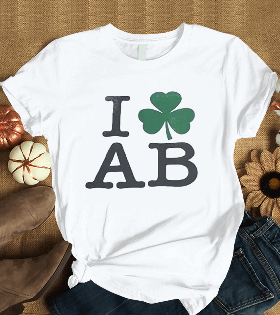 Andy Bell I Love AB Shamrock Dublin Vicar Street T-Shirt