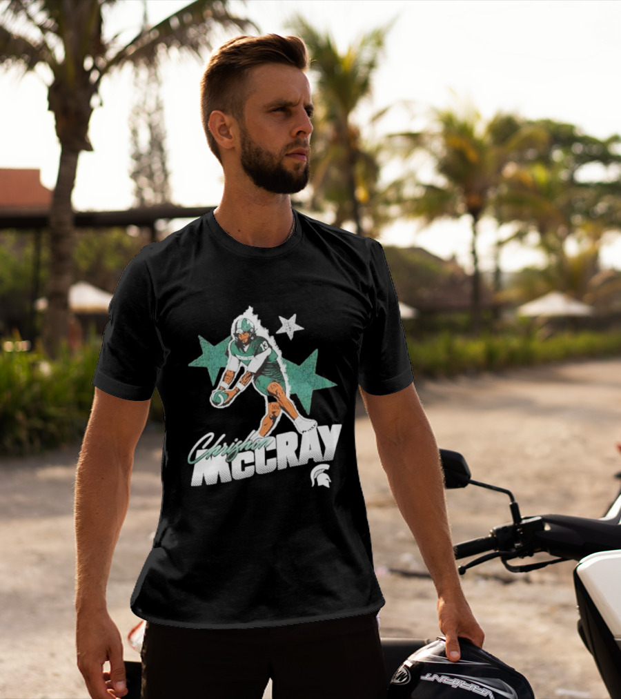 Chrishon McCray Stars Michigan State Spartans Football T-Shirt