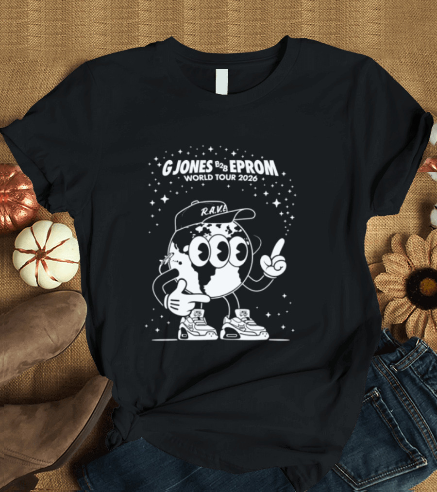 G Jones Eprom World Tour 2023 RAM Earth T-Shirt