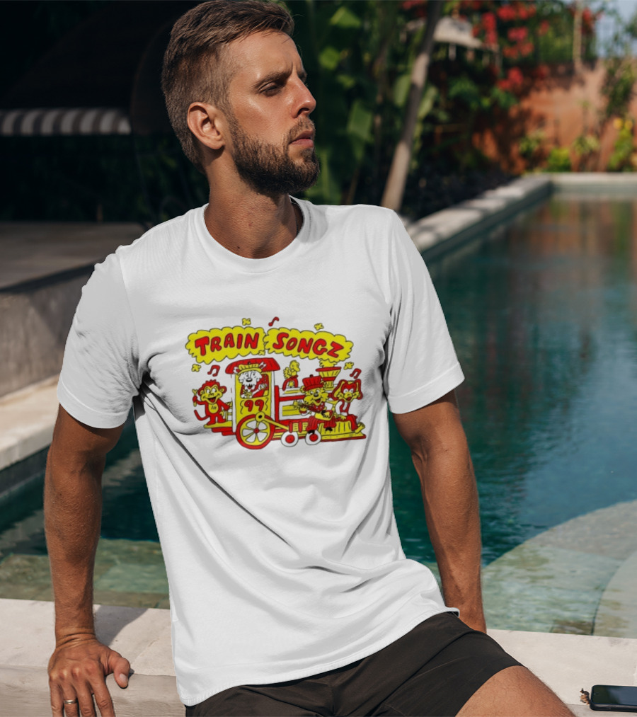 Train Songz 99 Musical Cartoon Animal Band Fun Adventure T-Shirt