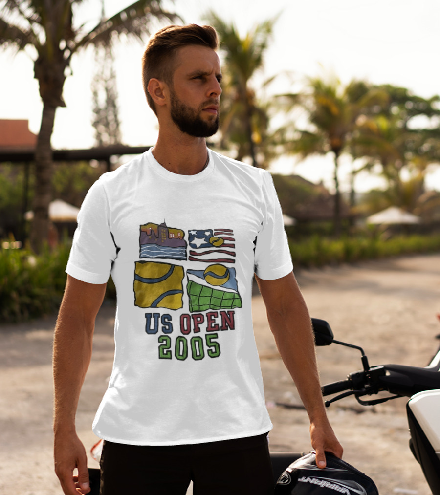 US Open 2005 Tennis Tournament Grand Slam T-Shirt