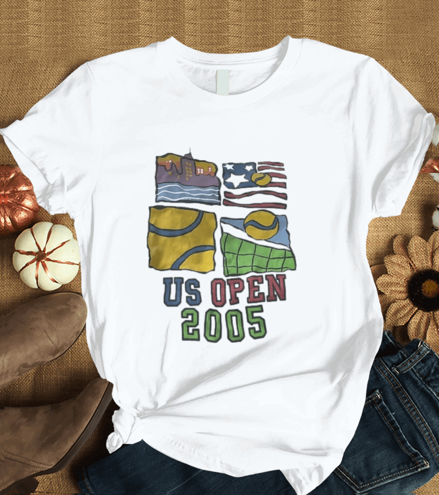 US Open 2005 Tennis Tournament Grand Slam T-Shirt