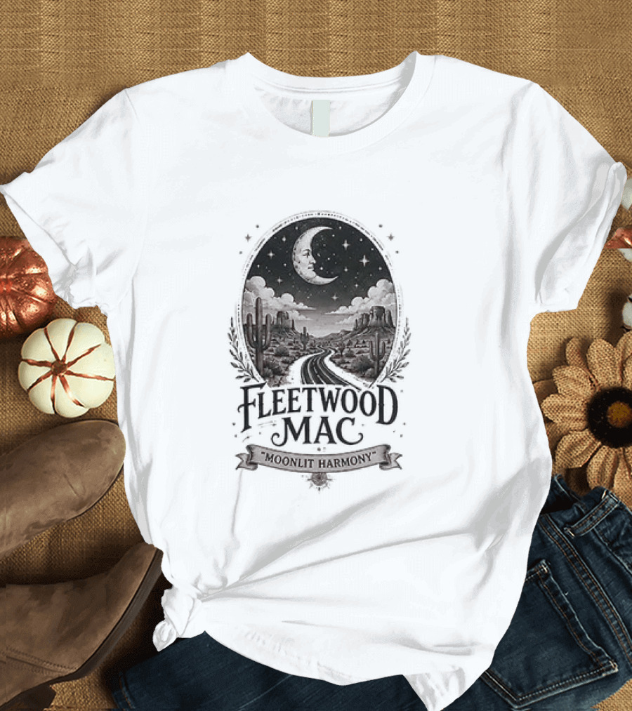 Fleetwood Mac Moonlit Harmony Nighttime T-Shirt
